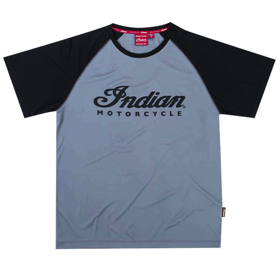 Small Indian Motorcycle Spirit Gray Short Sleeve T-Shirt